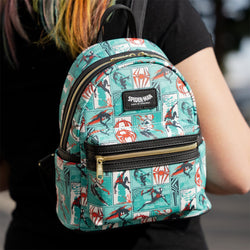 Spider-Man: Across the Spider-Verse Comic Strip (Marvel) EE Exclusive Mini Backpack by Loungefly (Online Order Only)