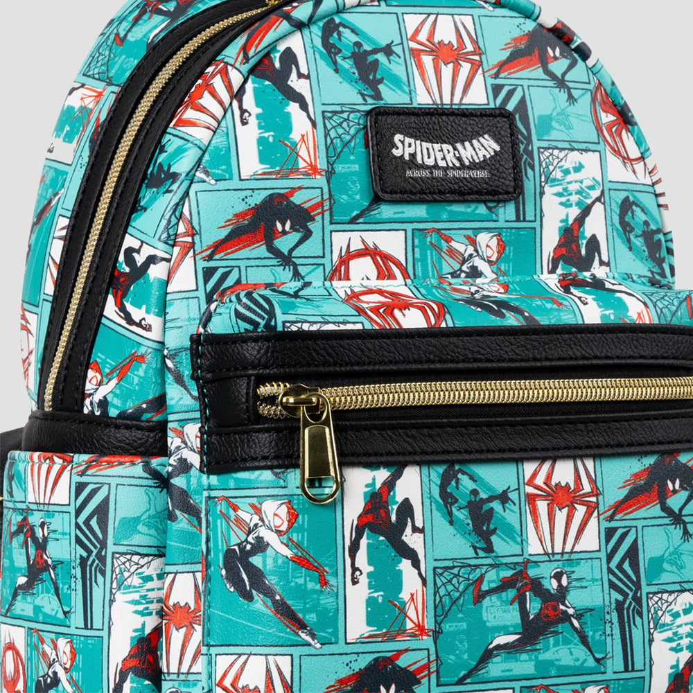 Spider-Man: Across the Spider-Verse Comic Strip (Marvel) EE Exclusive Mini Backpack by Loungefly (Online Order Only)