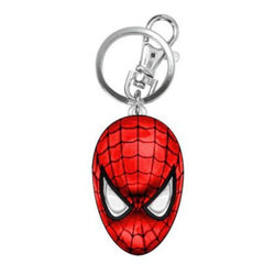 Spider-Man Mask Head (Full Color) Marvel Large Pewter Keychain (Online Order Only)