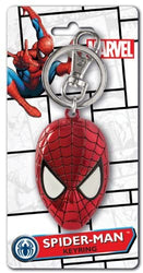 Spider-Man Mask Head (Full Color) Marvel Large Pewter Keychain (Online Order Only)