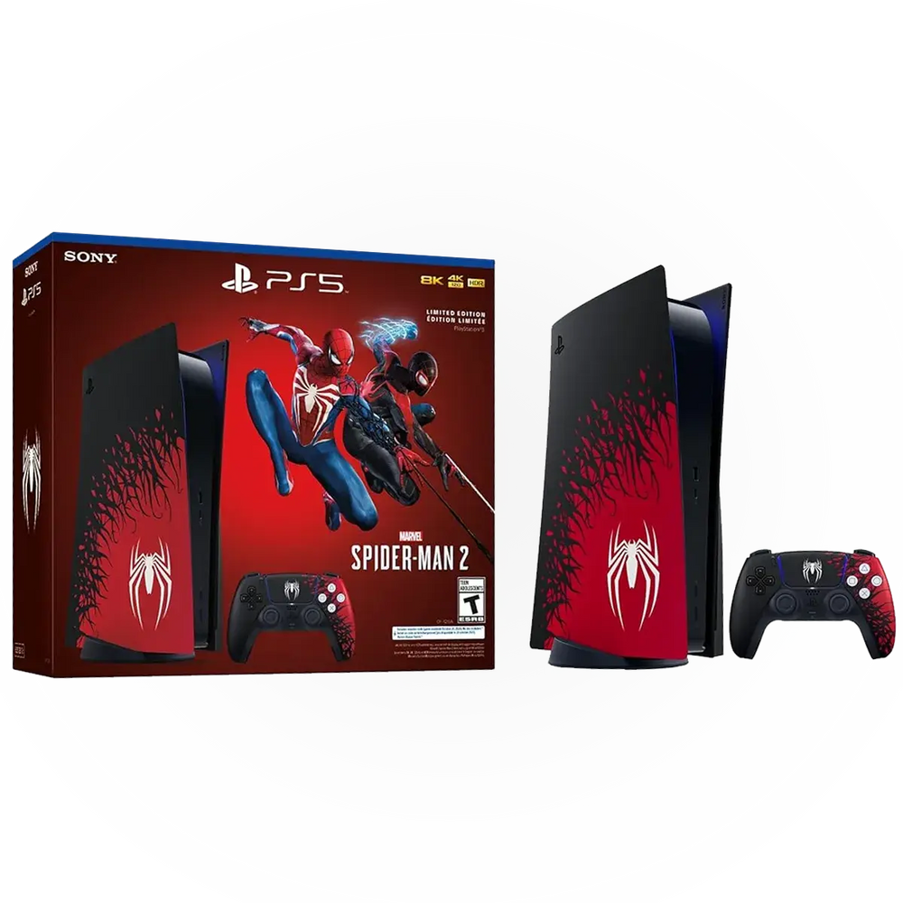 Marvel���s Spider-Man 2 Bundle Collectible Limited Edition - PlayStation 5 Console and DualSense Controller (ONLINE ORDER ONLY)