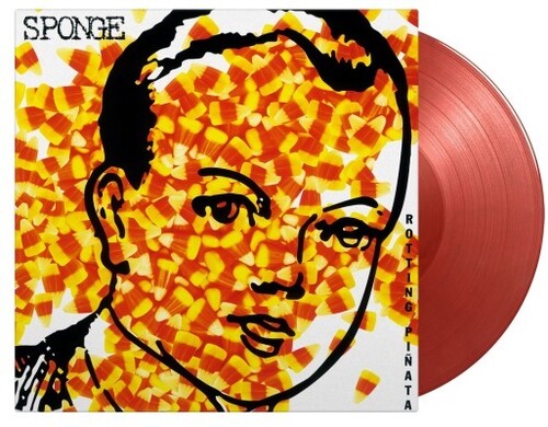 Sponge - Rotting Pinata (Limited Edition, 180 Gram Red & Black Marble Colored Vinyl) [Import] [Vinyl] (ONLINE ORDER ONLY)