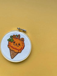 Spot Colors - Spooky Sweets by Bumbleberry Hollows Cross Stitch Kit (ONLINE ORDER ONLY)