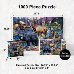 Realtree - Wild Living 1000 Piece Jigsaw Puzzle
