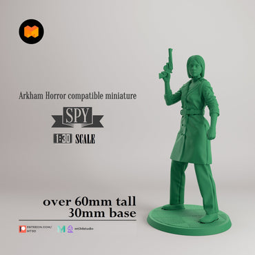 Arkham Compatible Investigator: The Spy (Trish Scarborough) (ONLINE ORDER ONLY)