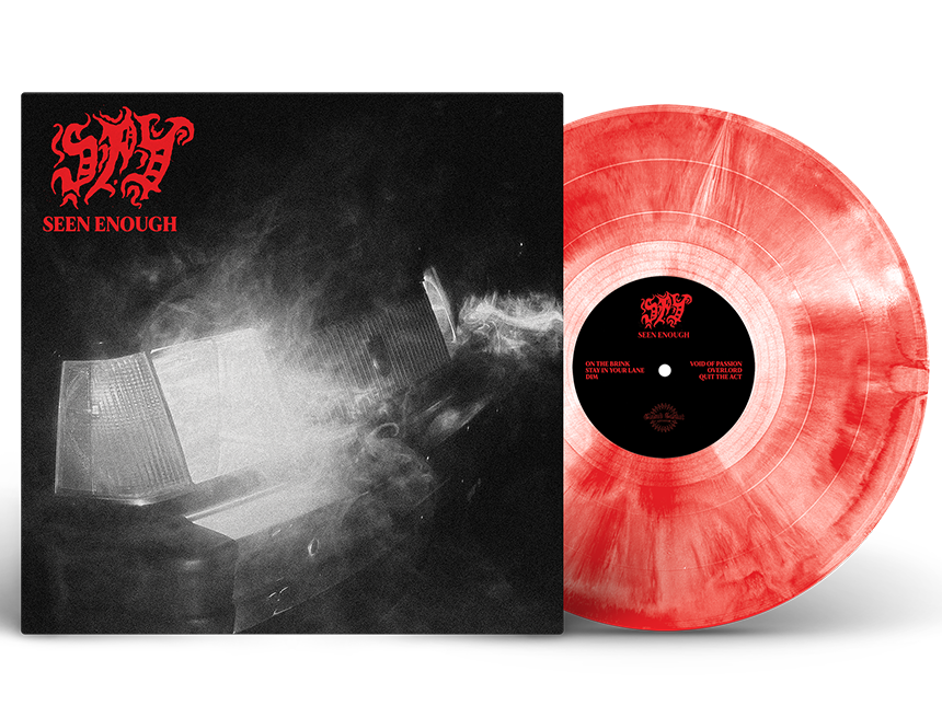 Seen Enough (Indie Exclusive, Red and White Galaxy Colored Vinyl) [Vinyl] (ONLINE ORDER ONLY)