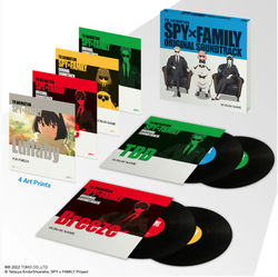 SPY X FAMILY Original Soundtrack Deluxe box [Vinyl] (ONLINE ORDER ONLY)