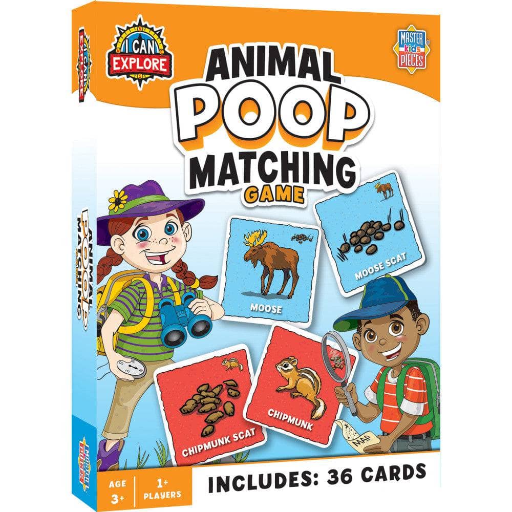 Animal Poop Matching Game (ONLINE ORDER ONLY)