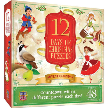 12 Days of Christmas Jigsaw Puzzles - Advent Calendar (ONLINE ORDER ONLY)