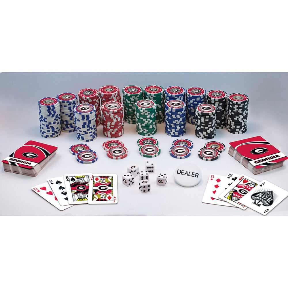 Georgia Bulldogs 300 Piece Poker Set (ONLINE ORDER ONLY)