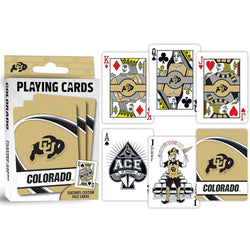 Colorado Buffaloes Playing Cards - 54 Card Deck (ONLINE ORDER ONLY)