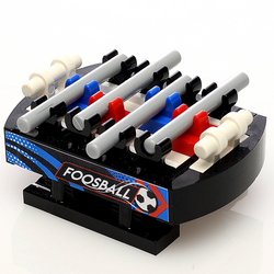 Foosball Table B3 Customs Arcade Building made using LEGO parts (Online Order Only)
