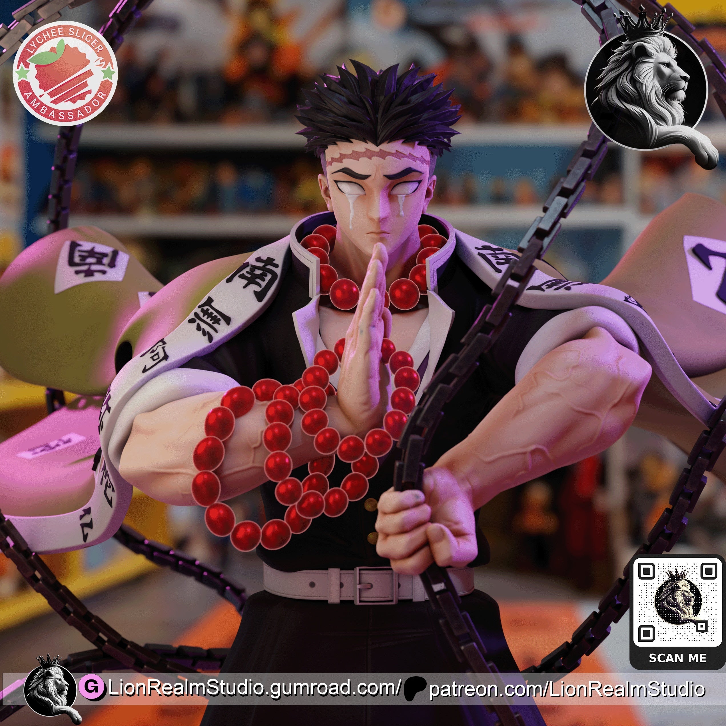 Gyomei - Demon Slayer / Kimetsu no Yaiba - 1:6 Scale (ONLINE ORDER ONLY)