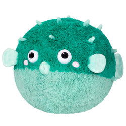 Squishable Teal Pufferfish (Snugglemi Snackers) (ONLINE ORDER ONLY)