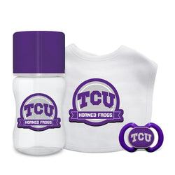 TCU Horned Frogs - 3-Piece Baby Gift Set (ONLINE ORDER ONLY)