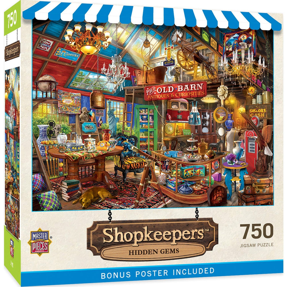 Shopkeepers - Hidden Gems 750 Piece Jigsaw Puzzle (ONLINE ORDER ONLY)