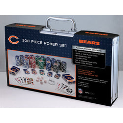 Chicago Bears 300 Piece Poker Set (ONLINE ORDER ONLY)