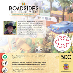 Roadsides of the Southwest - Other Side of the Border 500 Piece Jigsaw Puzzle (ONLINE ORDER ONLY)