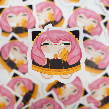 Shumi Mascot: Spy x Family - Anya Sticker (Smug Face) (ONLINE ORDER ONLY)