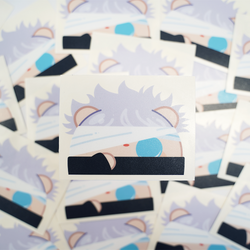 Shumi Mascot: Jujutsu Kaisen - Satoru Gojo Peeker Sticker (ONLINE ORDER ONLY)
