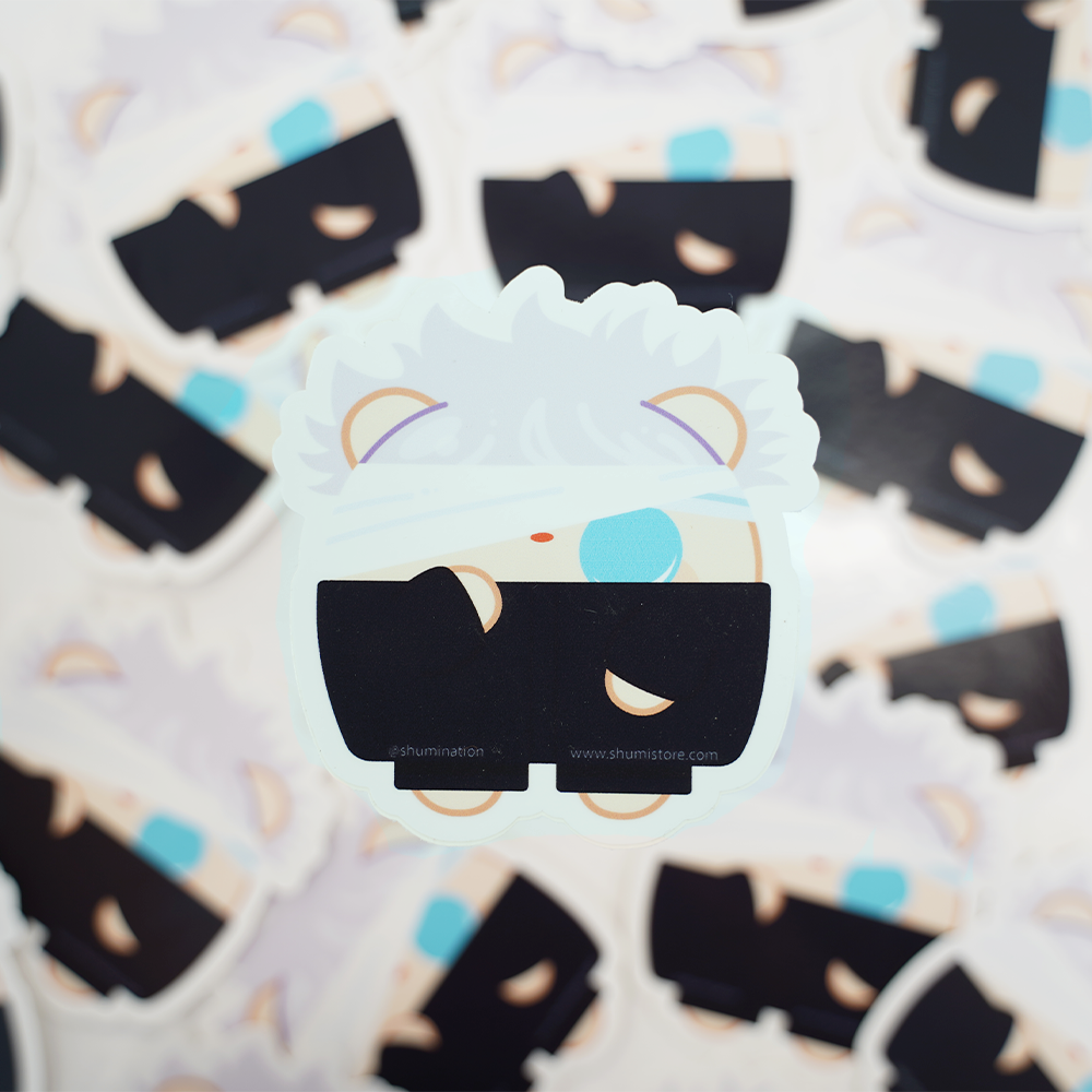 Shumi Mascot: Jujutsu Kaisen - Satoru Gojo Sticker (ONLINE ORDER ONLY)