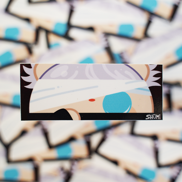 Shumi Mascot: Jujutsu Kaisen - Gojo Slap Sticker (Small) (ONLINE ORDER ONLY)