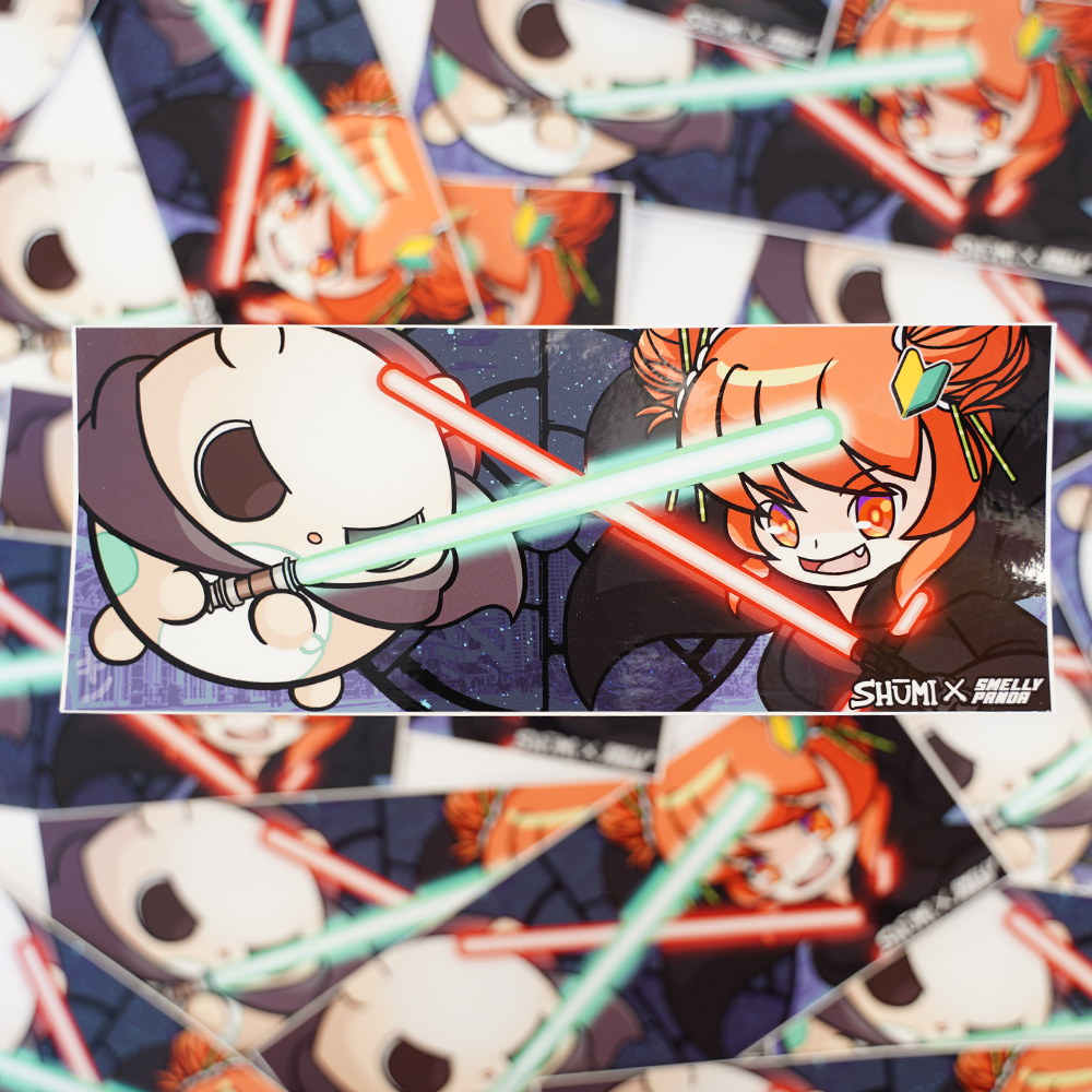Smelly Panda x Shumi - Star Wars Slap Sticker (Large) (ONLINE ORDER ONLY)