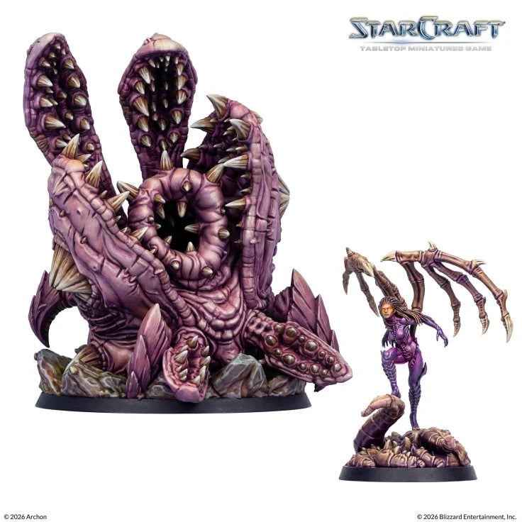 StarCraft The Miniatures Game: Zerg: Kerrigan (Primal Kerrigan), Hero Expansion Set (ONLINE ORDER ONLY)