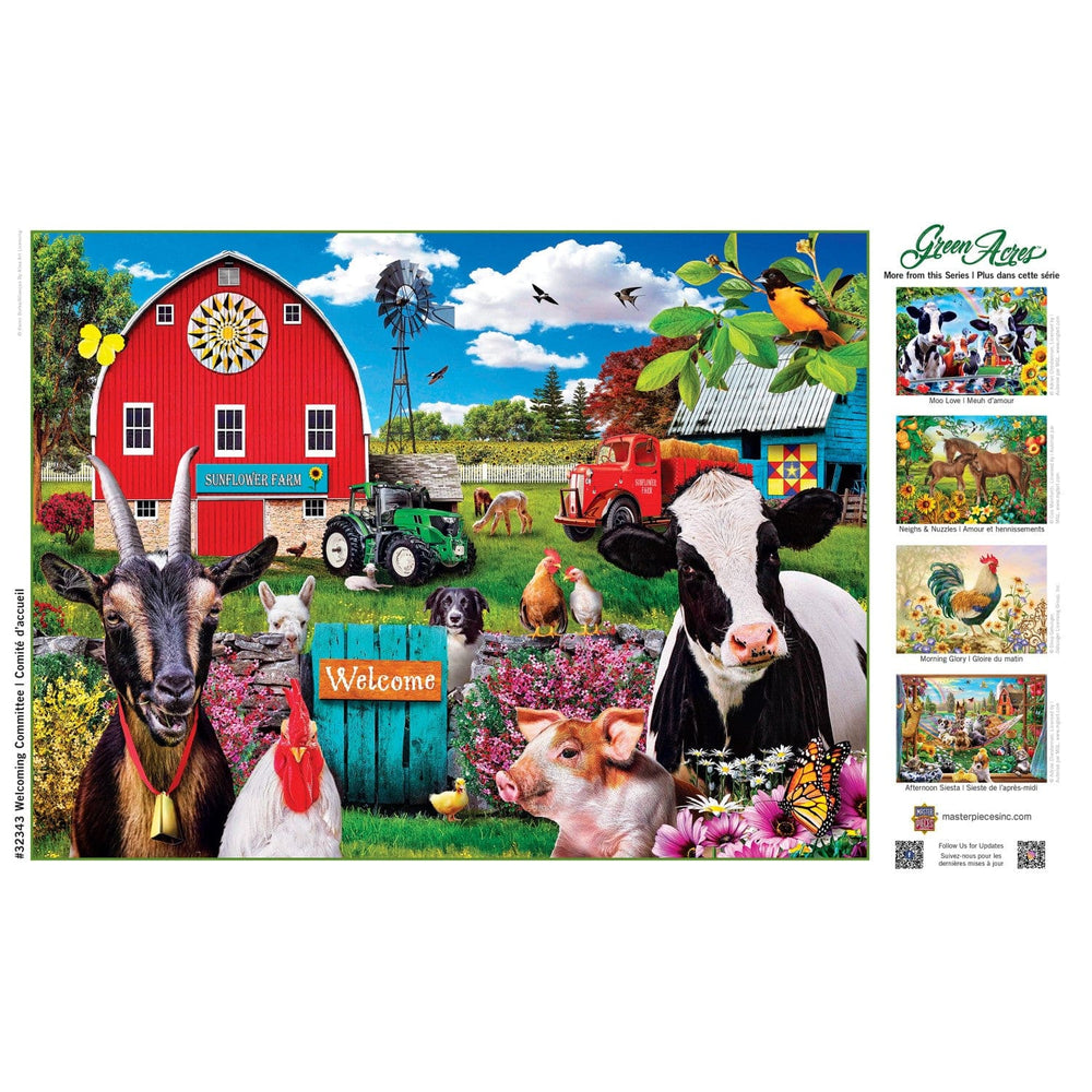Green Acres - Welcoming Committee 300 Piece EZ Grip Jigsaw Puzzle (ONLINE ORDER ONLY)
