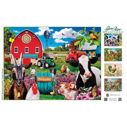 Green Acres - Welcoming Committee 300 Piece EZ Grip Jigsaw Puzzle (ONLINE ORDER ONLY)