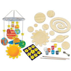 Solar System Mobile Wood Craft & Paint Kit (ONLINE ORDER ONLY)