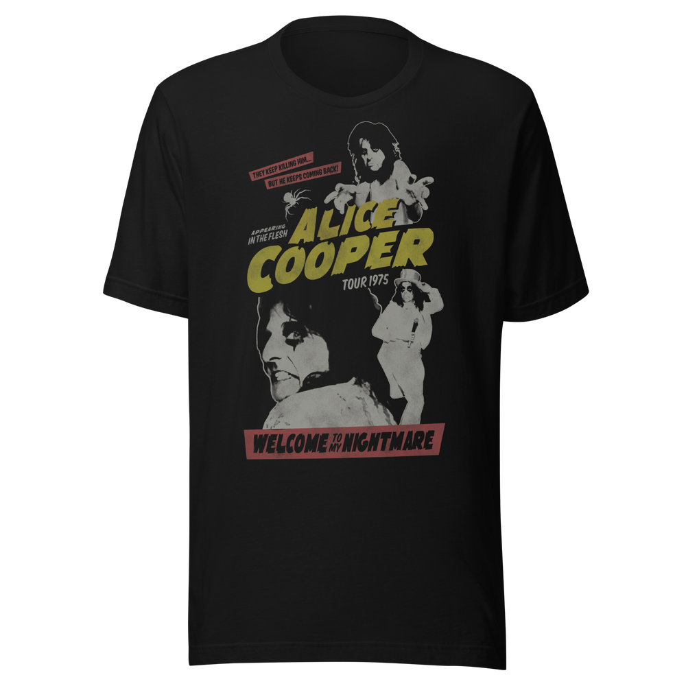 Alice Cooper 1975 Tour Vintage T-Shirt [] (ONLINE ORDER ONLY)