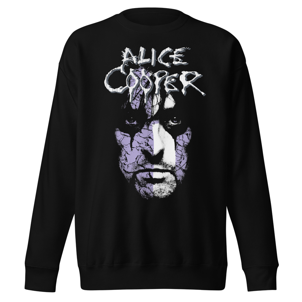 Alice Cooper - Early 2000s Vintage Jumbo Print Sweatshirt [] (ONLINE ORDER ONLY)