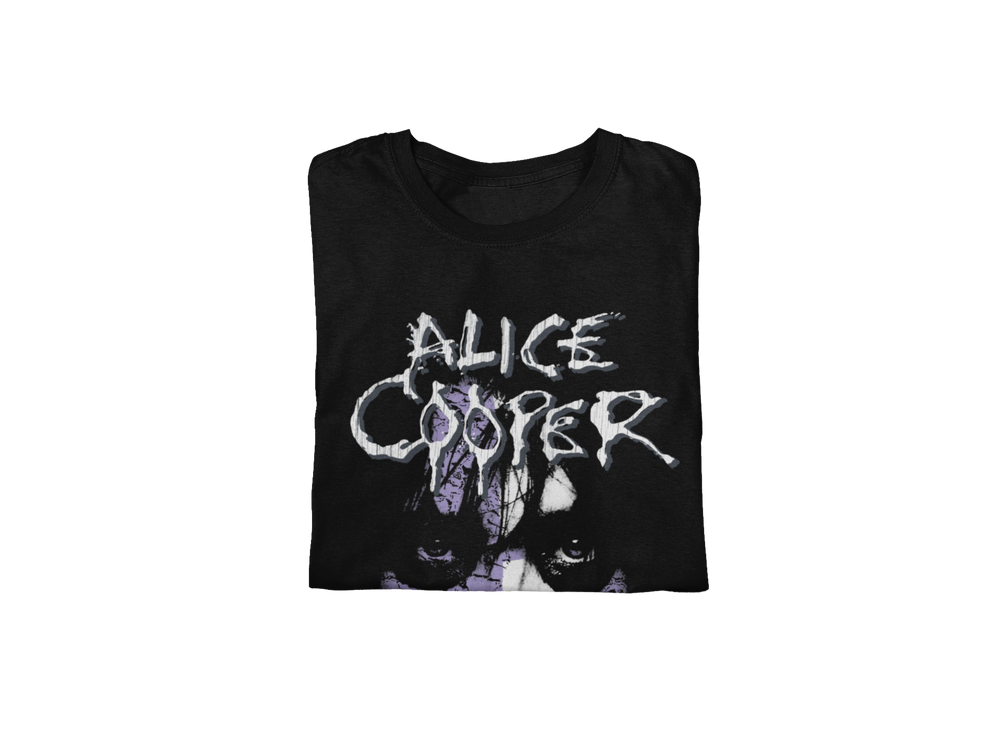 Alice Cooper - Early 2000s Vintage Jumbo Print T-Shirt [] (ONLINE ORDER ONLY)