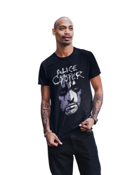 Alice Cooper - Early 2000s Vintage Jumbo Print T-Shirt [] (ONLINE ORDER ONLY)