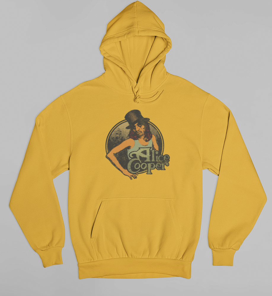 Alice Cooper Showtime 1976 Vintage Hoodie [] (ONLINE ORDER ONLY)