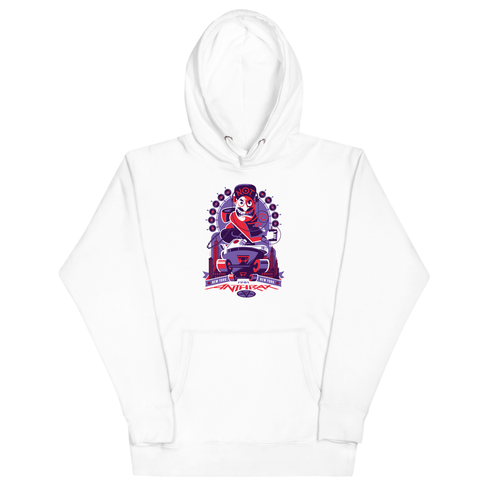 Anthrax New York 81 Classic Hoodie [] (ONLINE ORDER ONLY)
