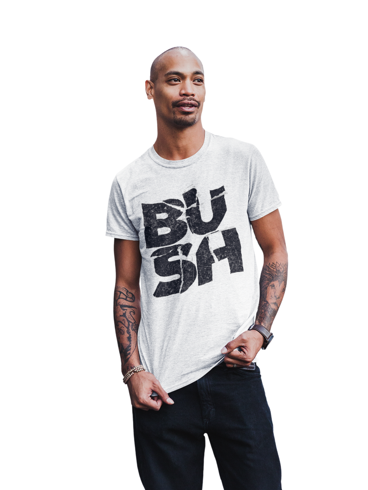 Stakes - Bush Stacked Logo Jumbo Print [T-Shirt] (ONLINE ORDER ONLY)