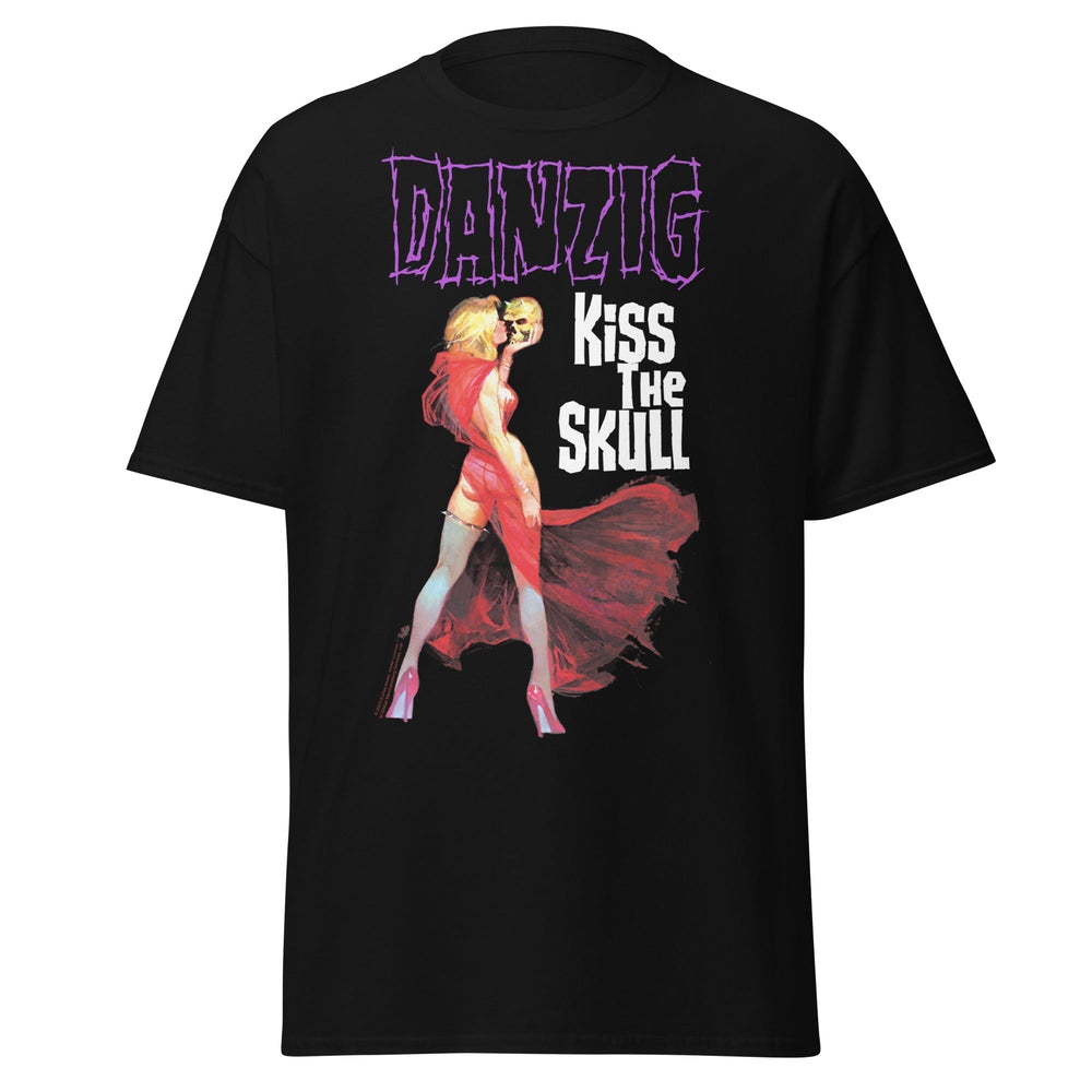 Danzig - Kiss the Skull Jumbo Print T-Shirt [] (ONLINE ORDER ONLY)