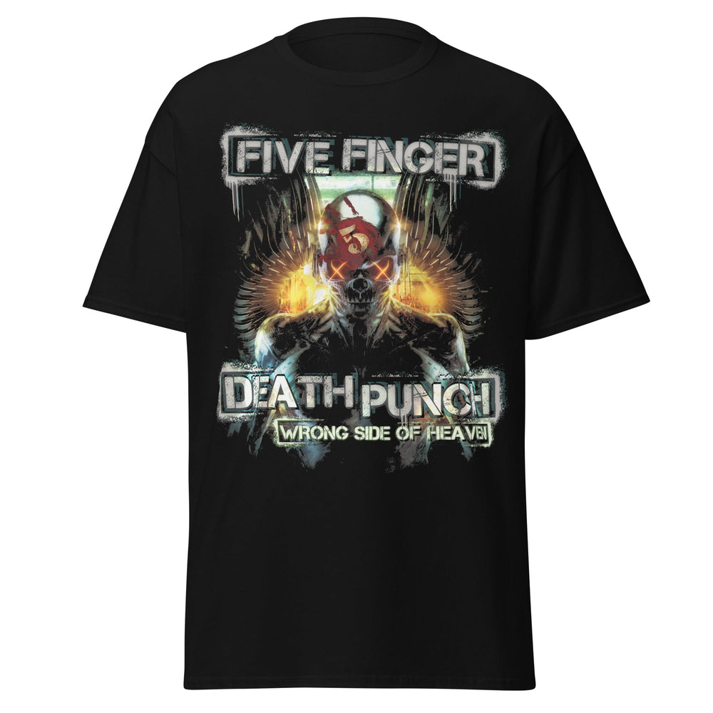 Five Finger Death Punch - Bot Heaven Jumbo Print T-Shirt [] (ONLINE ORDER ONLY)