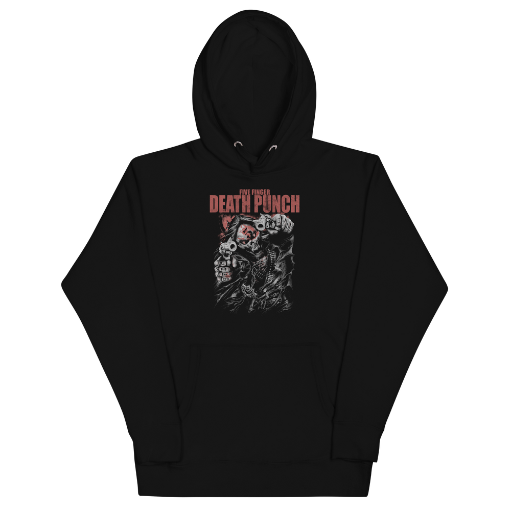 Five Finger Death Punch - Both Barrels Classic Hoodie [Apparel] (ONLINE ORDER ONLY)
