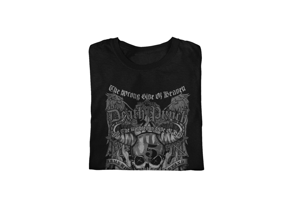 Five Finger Death Punch - Righteous Side of Evil Jumbo Print T-Shirt [] (ONLINE ORDER ONLY)