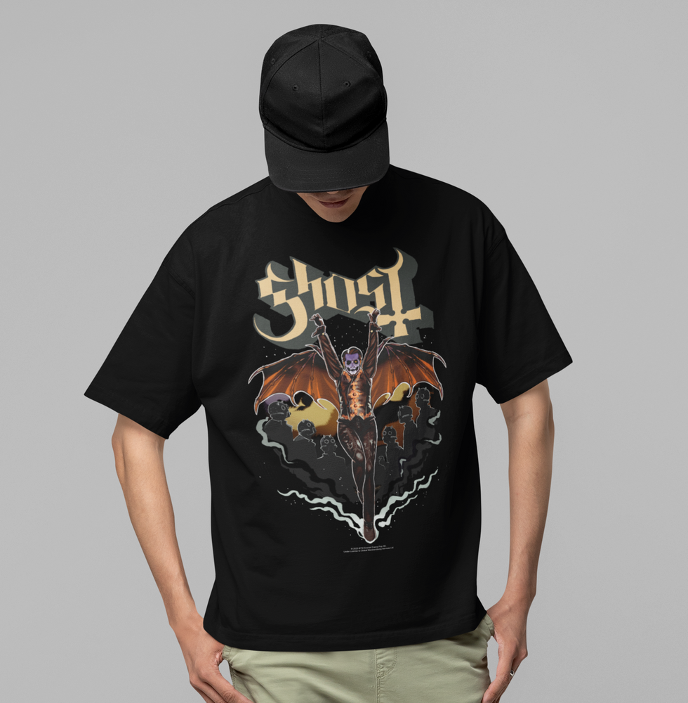 Ghost - Fly Over Jumbo Print T-Shirt [] (ONLINE ORDER ONLY)