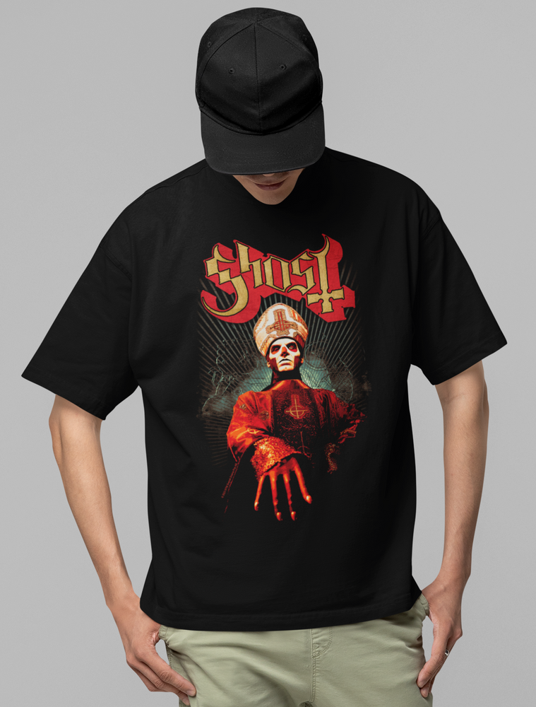 Ghost - Kiss the Ring Jumbo Print T-Shirt [] (ONLINE ORDER ONLY)