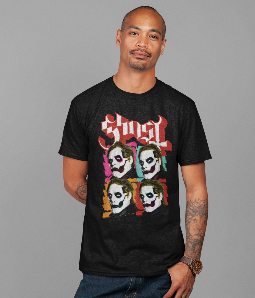 Ghost Quattro Jumbo Print T-shirt [] (ONLINE ORDER ONLY)