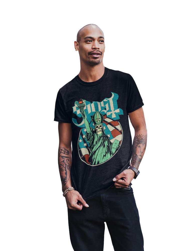 Ghost - Statue of Liberty Jumbo Print T-Shirt [] (ONLINE ORDER ONLY)