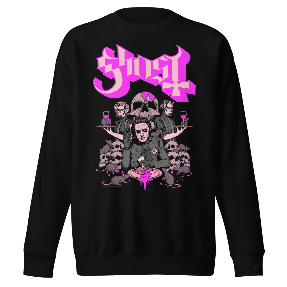 Ghost What's for Dinner Jumbo Print Sweatshirt [] (ONLINE ORDER ONLY)