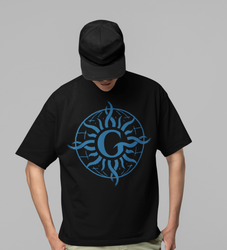Godsmack - G Compass Logo Jumbo Print T-Shirt [] (ONLINE ORDER ONLY)