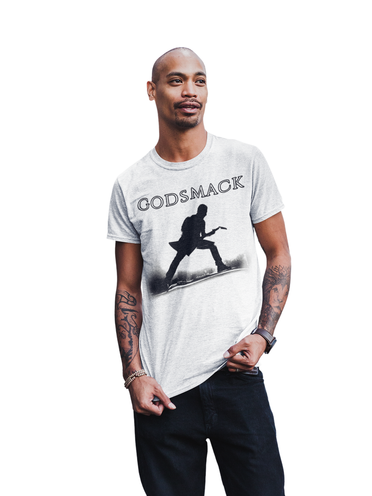Godsmack - Lean In Sillouhete Jumbo Print T-Shirt [Apparel] (ONLINE ORDER ONLY)