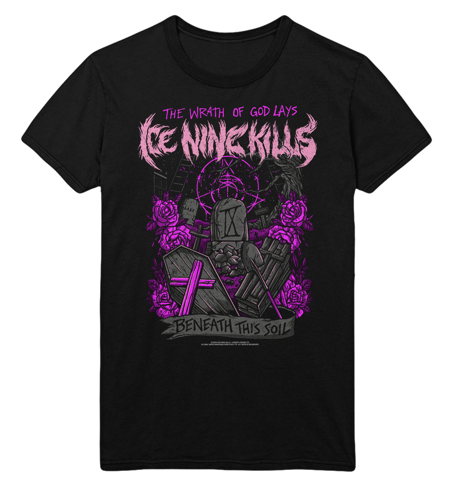 Ice Nine Kills Purple Wrath Jumbo Print T-Shirt [] (ONLINE ORDER ONLY)